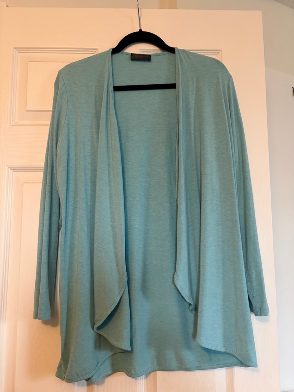 Miik brand Rory cardigan. Light Blue.🇨🇦 Canadian made.